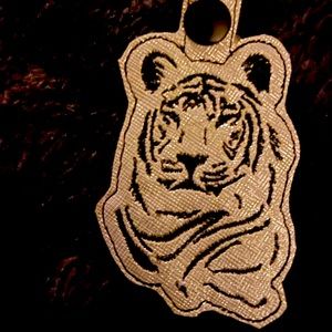 Tiger keychain